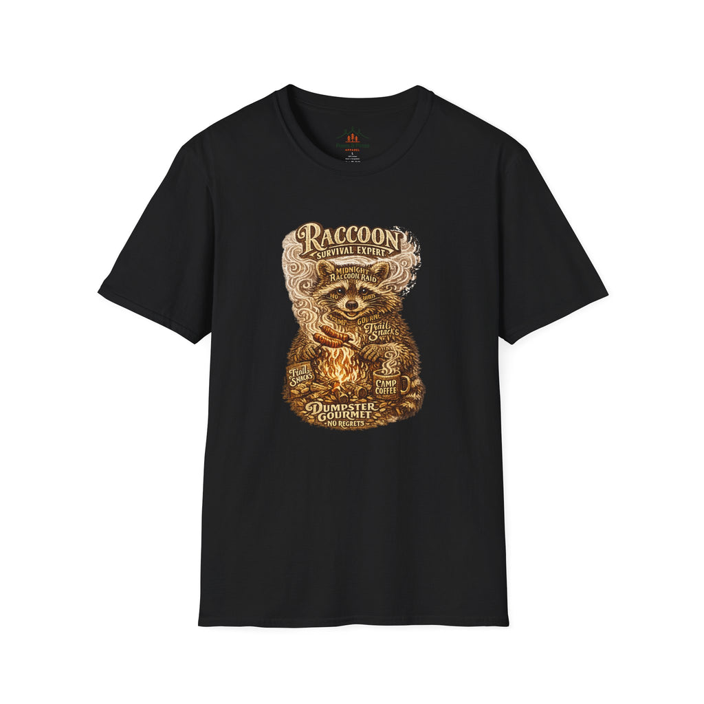 Raccoon Survival Expert T-Shirt