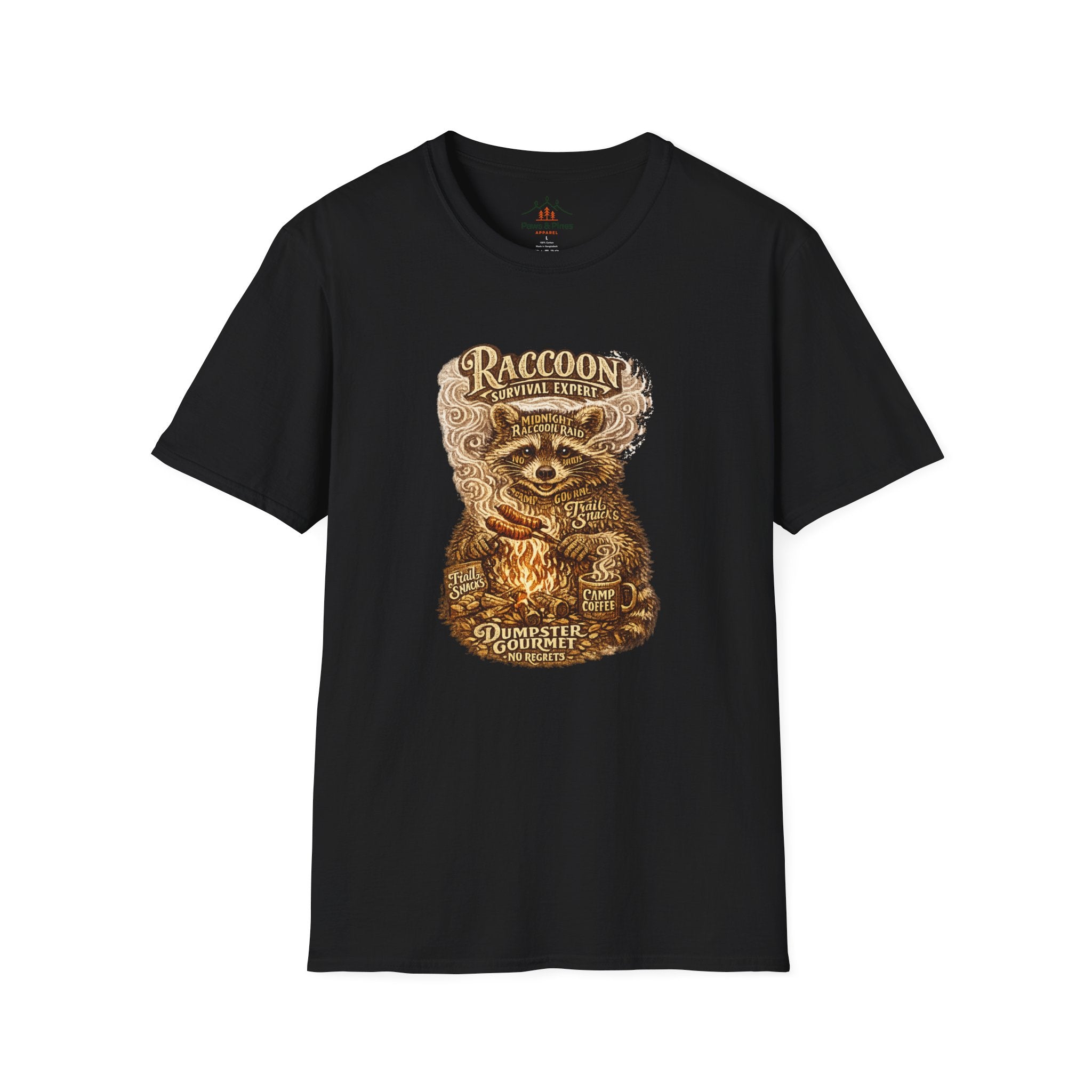 Raccoon Survival Expert T-Shirt