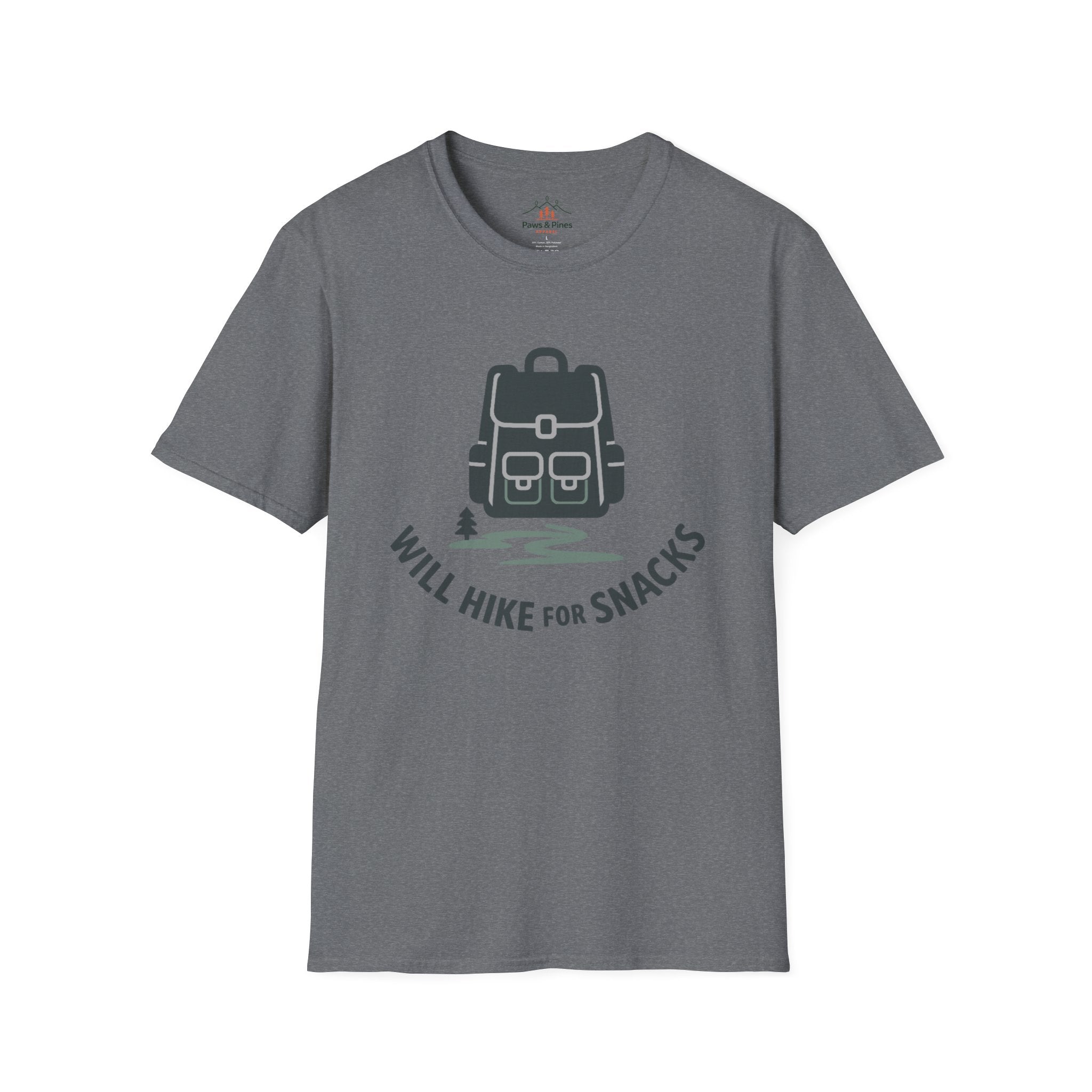 Will Hike for Snacks T-Shirt