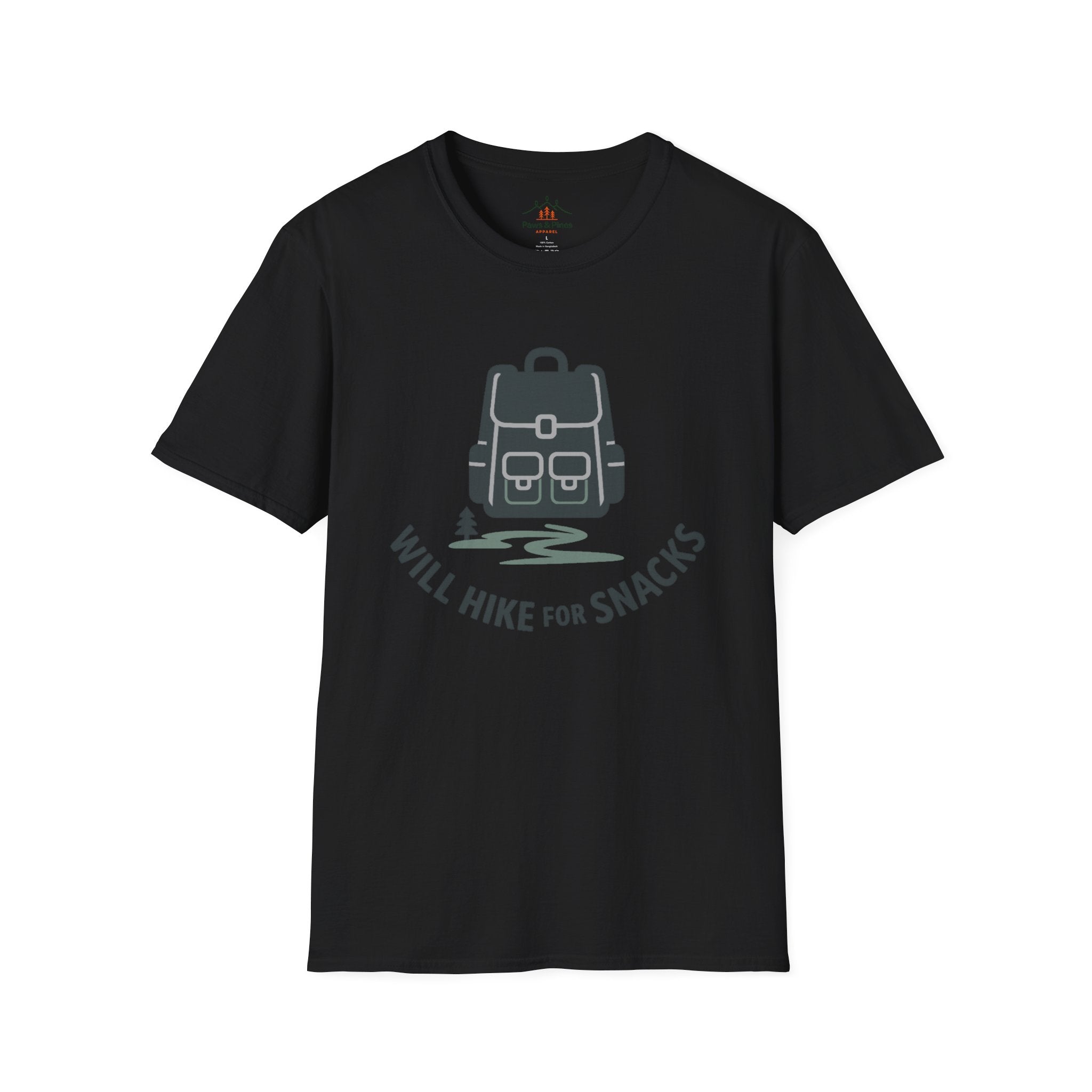 Will Hike for Snacks T-Shirt