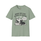 What my Cat thinks of Hiking T-Shirt