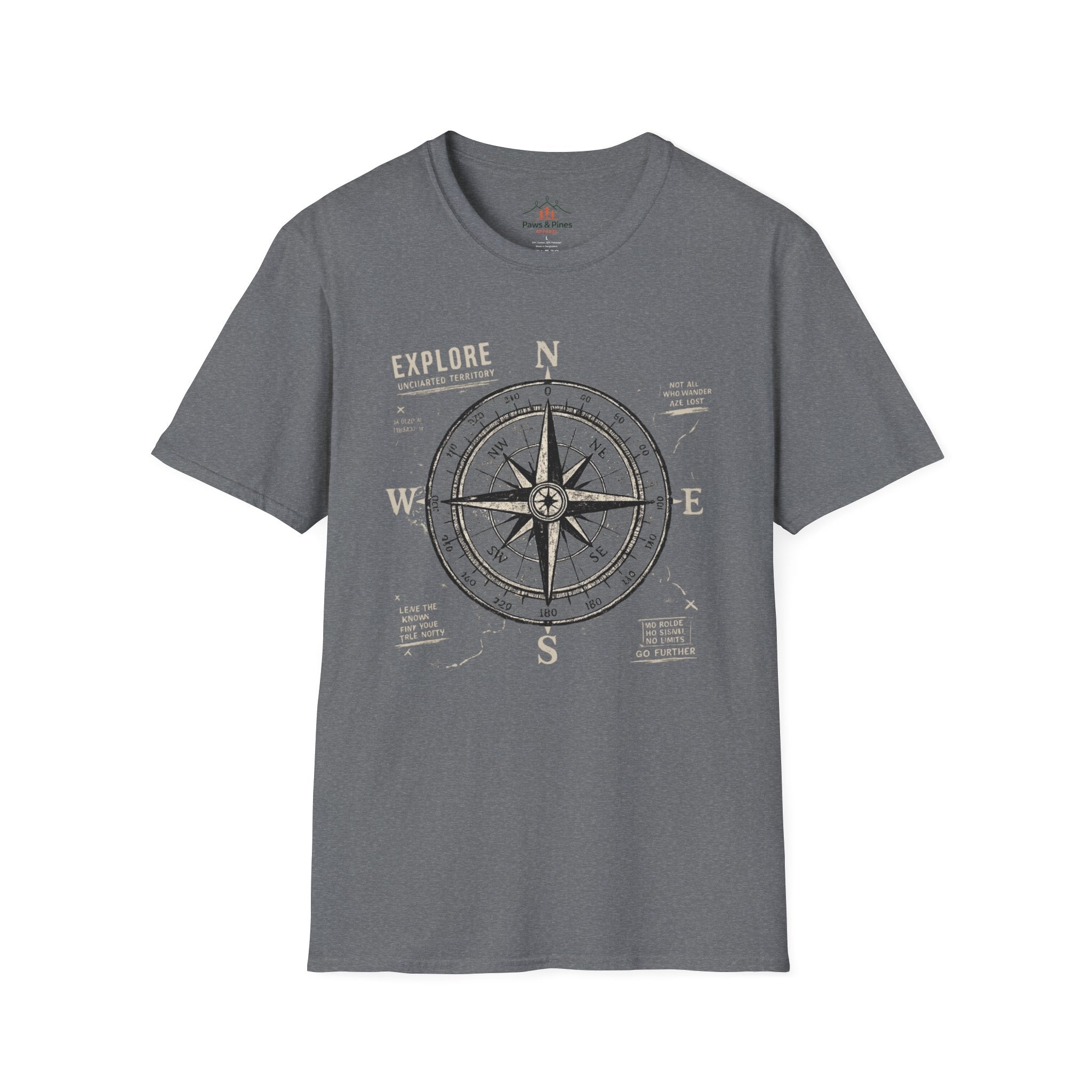 Grunge Compass T-Shirt