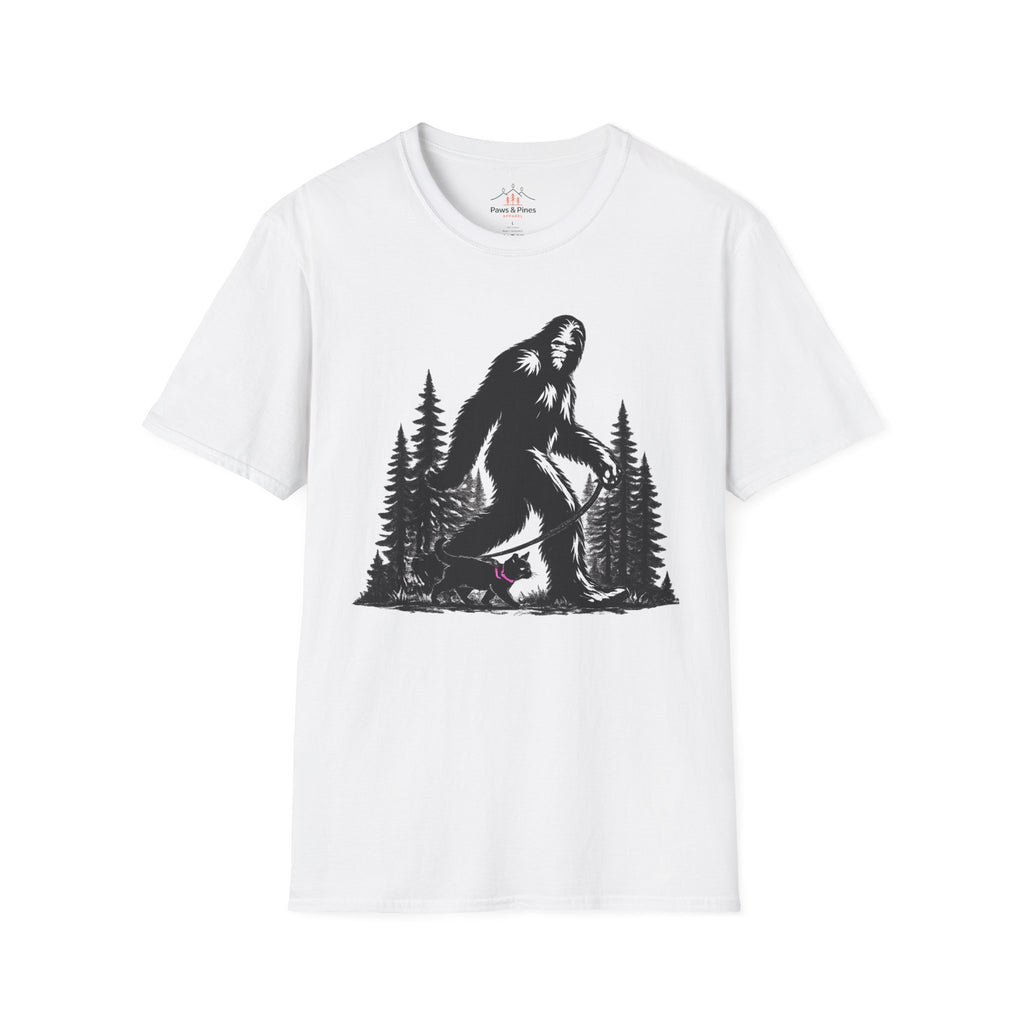 Bigfoot Walking cat T-Shirt