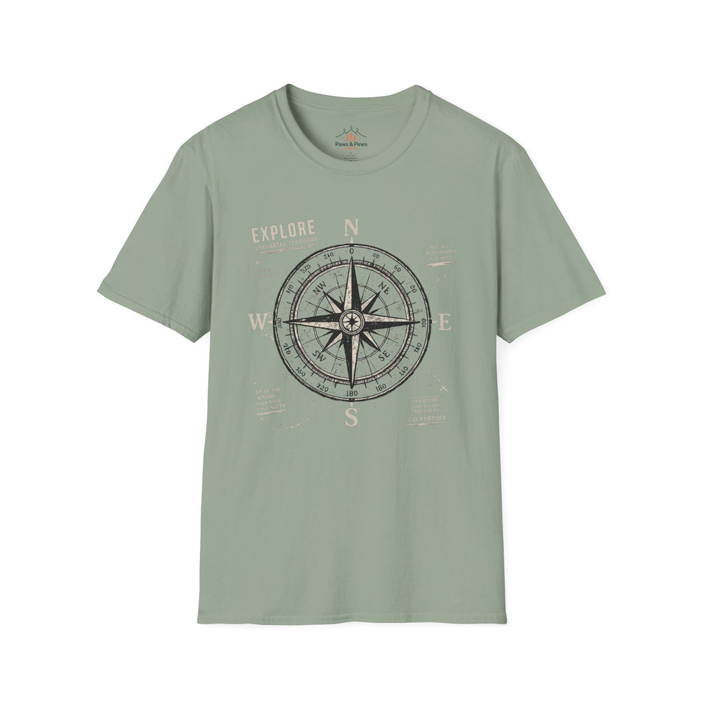 Grunge Compass T-Shirt