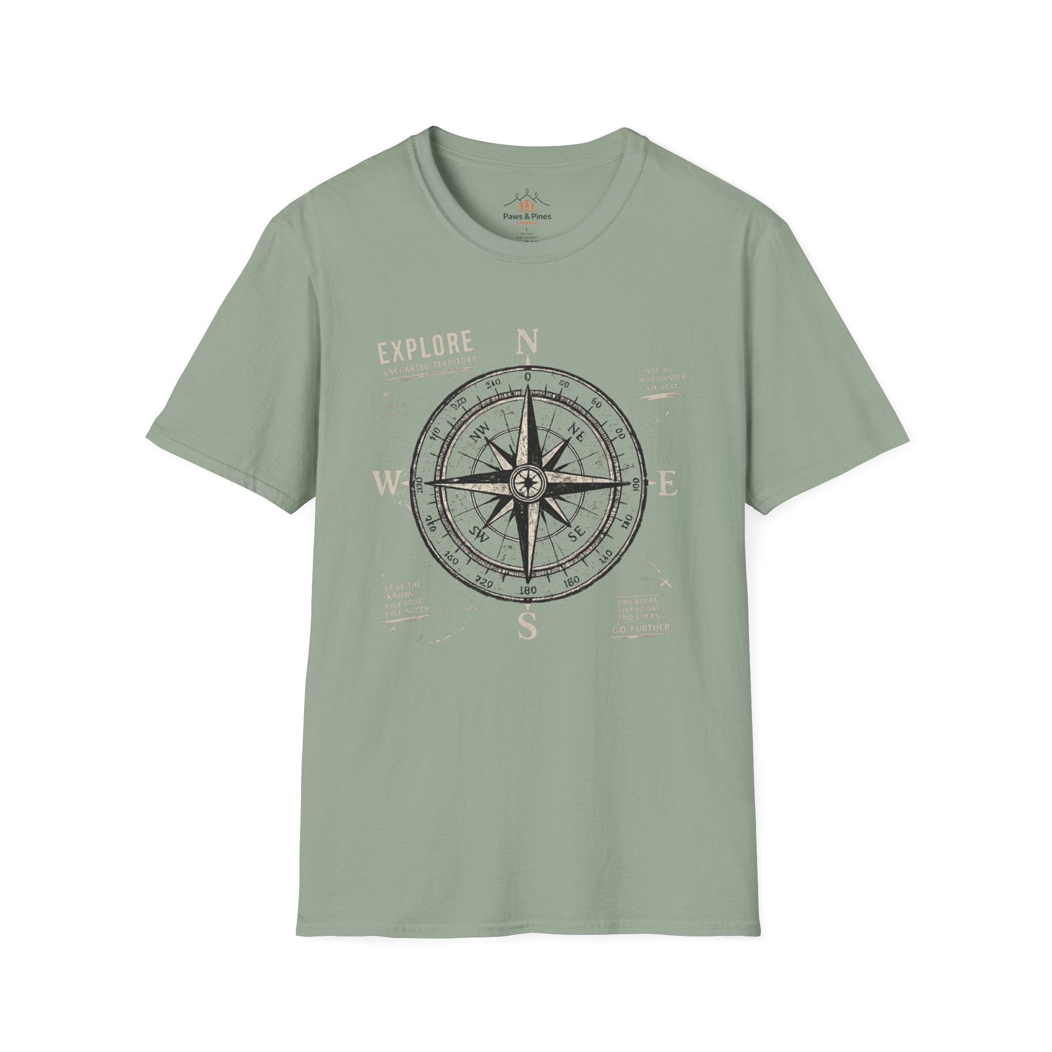 Grunge Compass T-Shirt