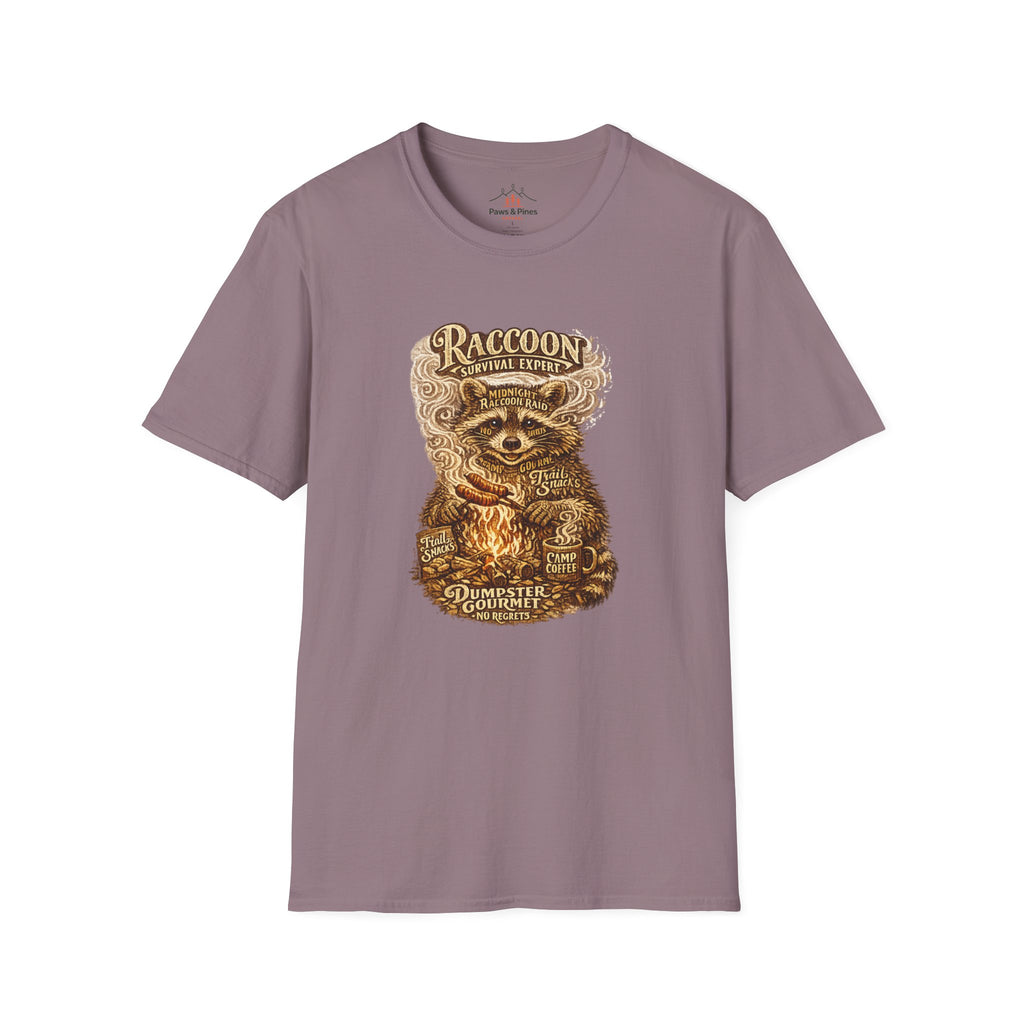 Raccoon Survival Expert T-Shirt