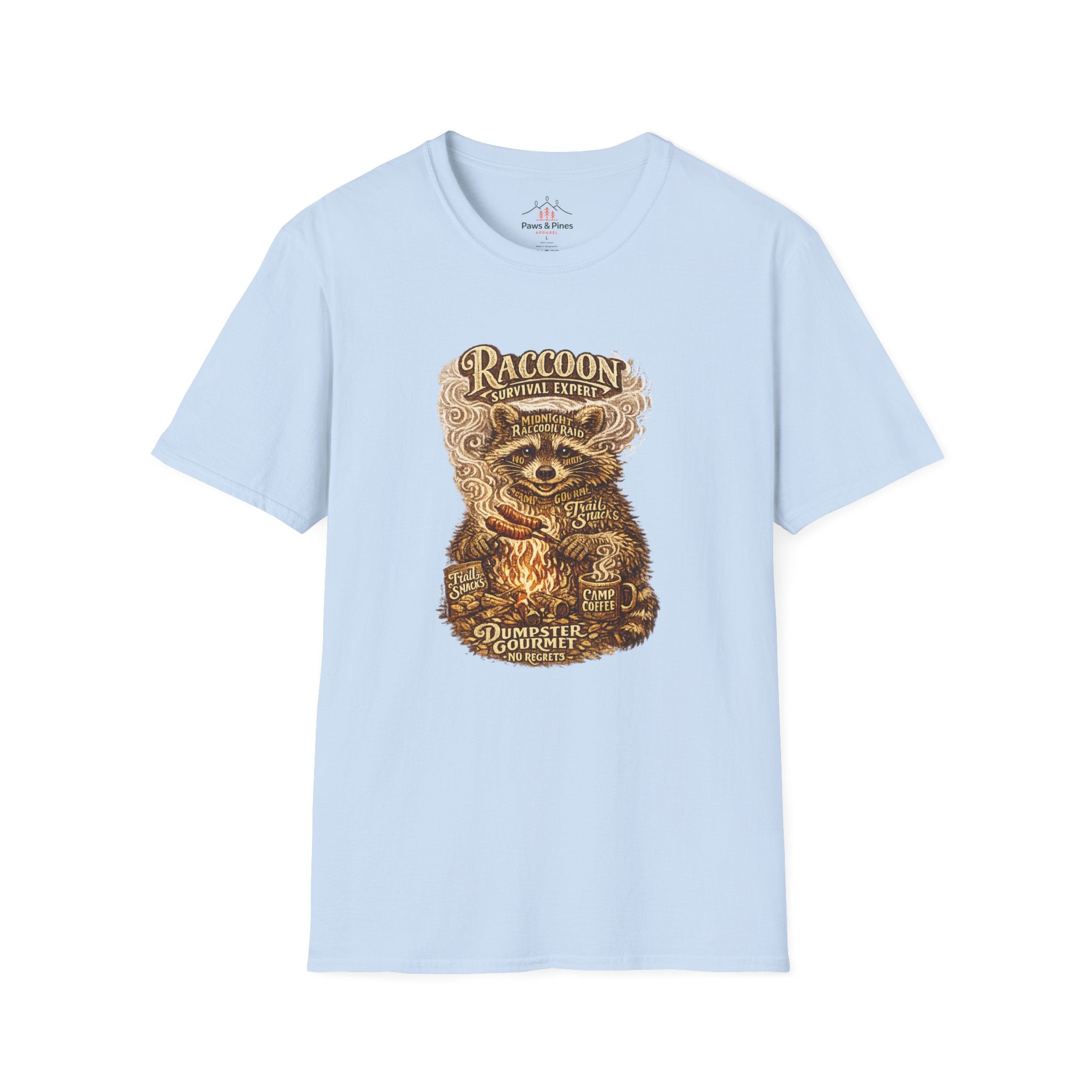 Raccoon Survival Expert T-Shirt
