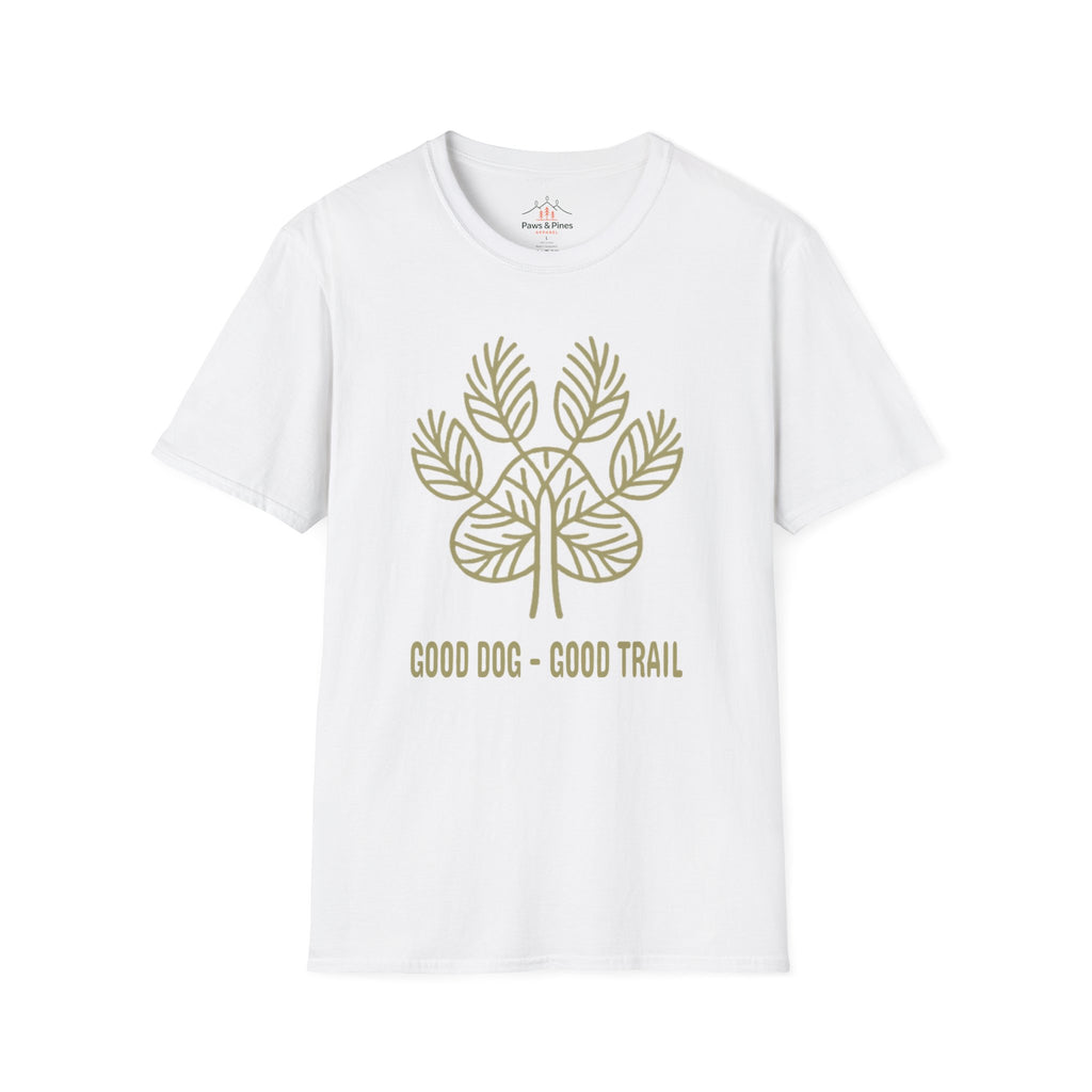 Good Dog Good Trail Leaf T-Shirt
