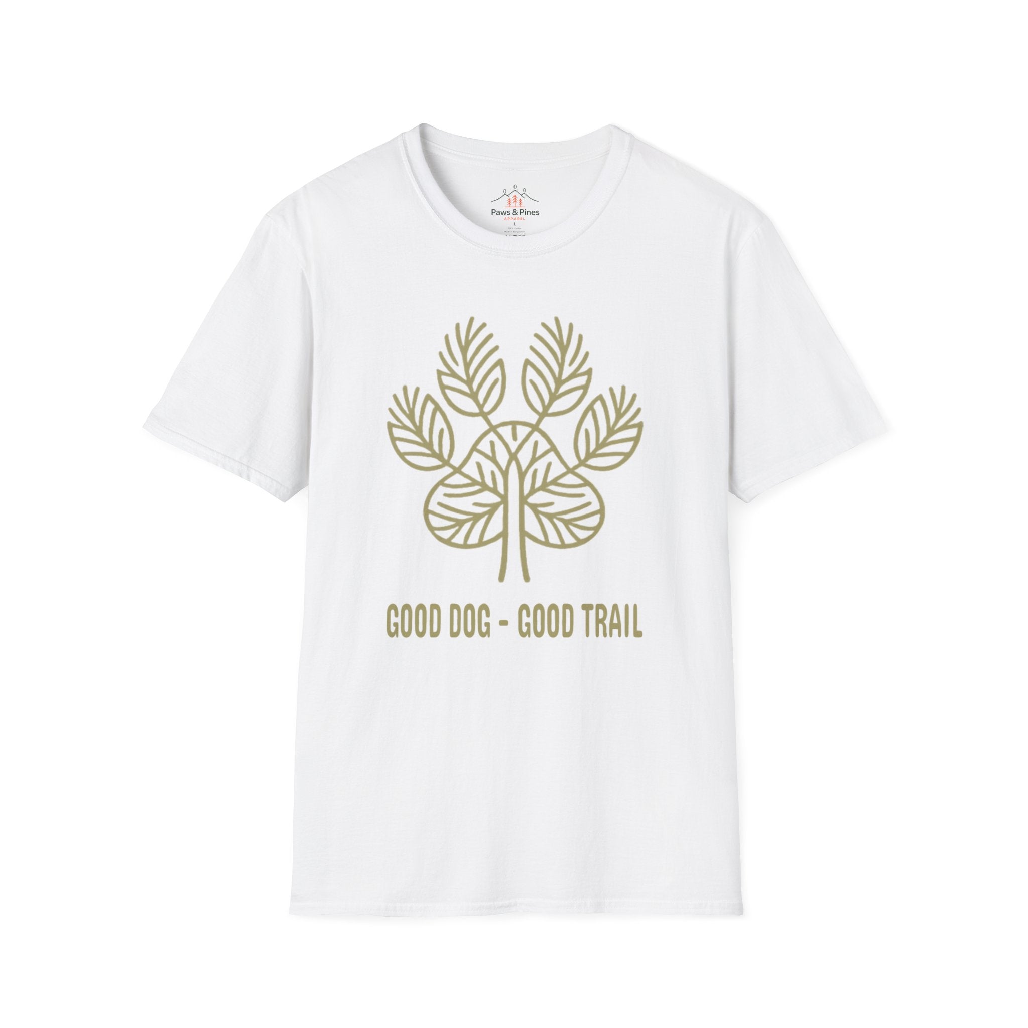 Good Dog Good Trail Leaf T-Shirt