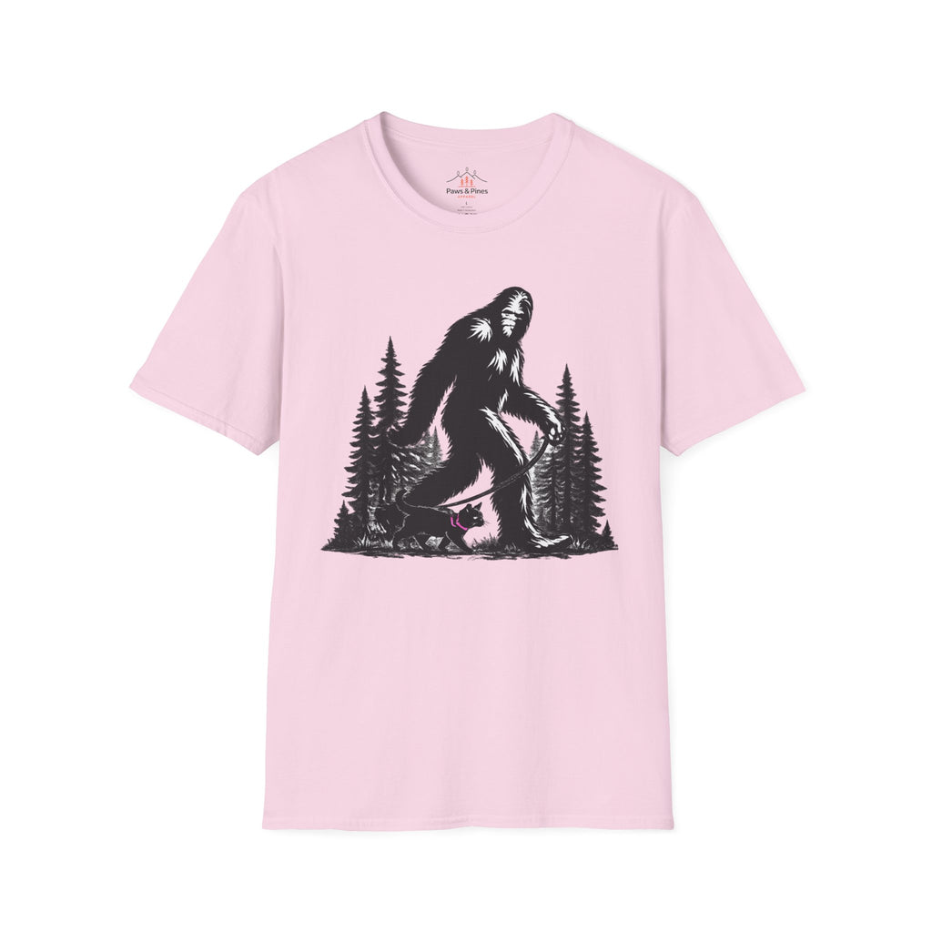 Bigfoot Walking cat T-Shirt