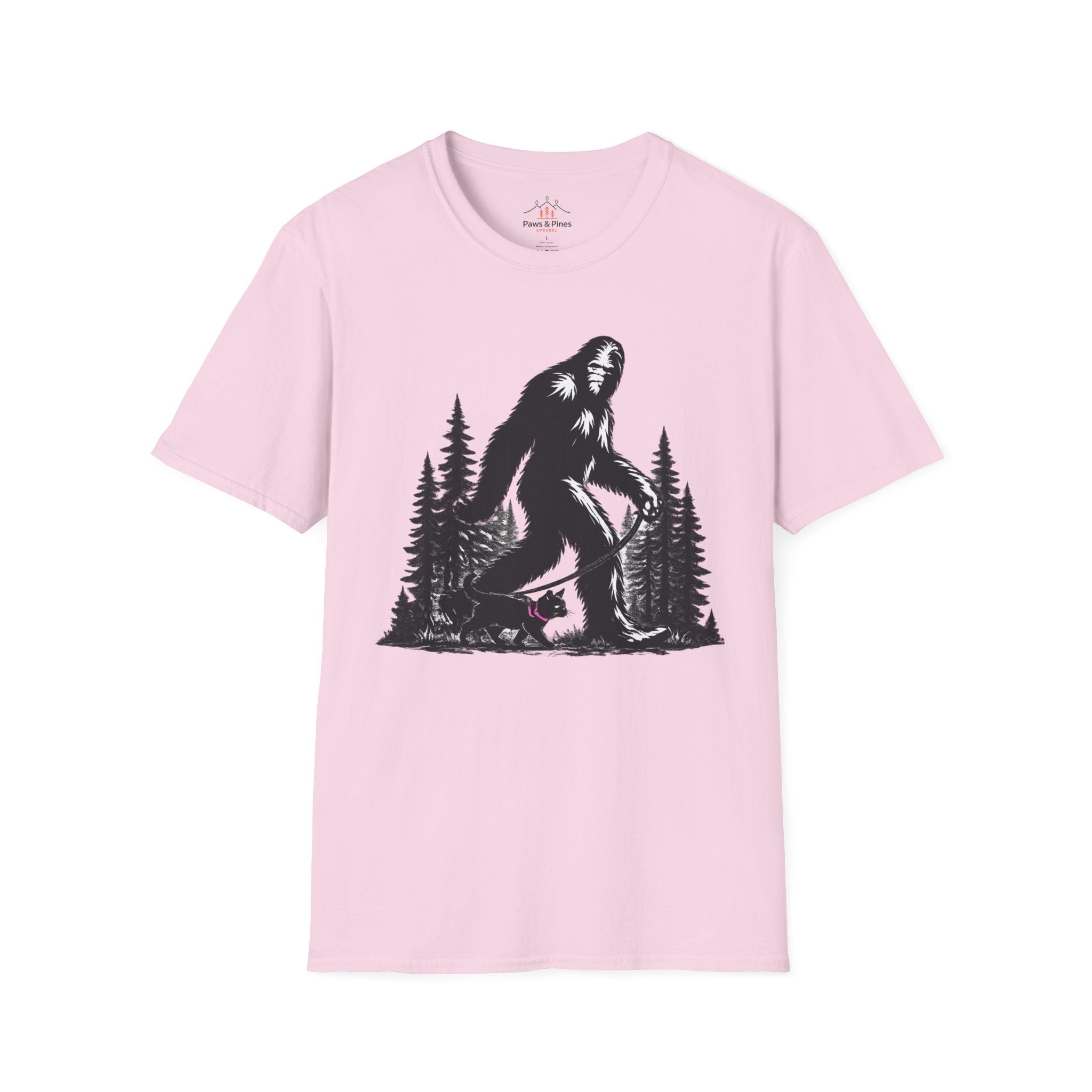 Bigfoot Walking cat T-Shirt