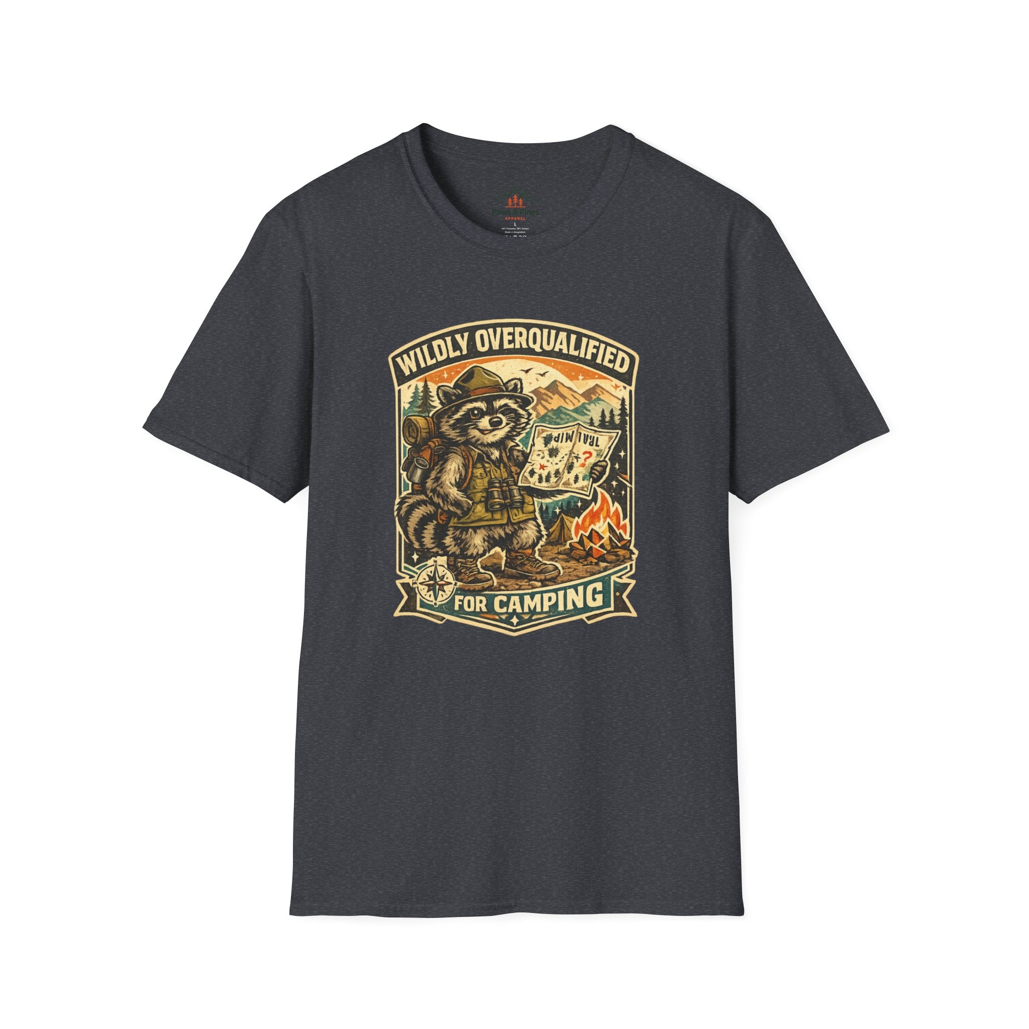 Raccoon Overqualified T-Shirt