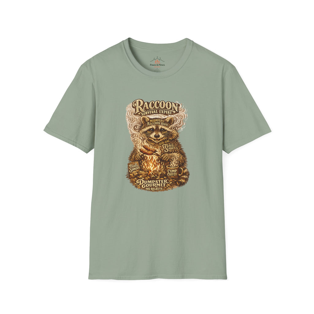 Raccoon Survival Expert T-Shirt