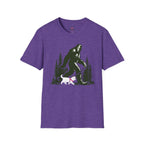 Bigfoot walking white cat T-Shirt