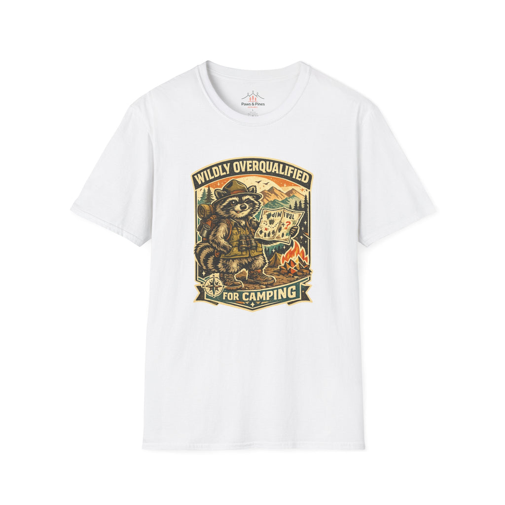 Raccoon Overqualified T-Shirt