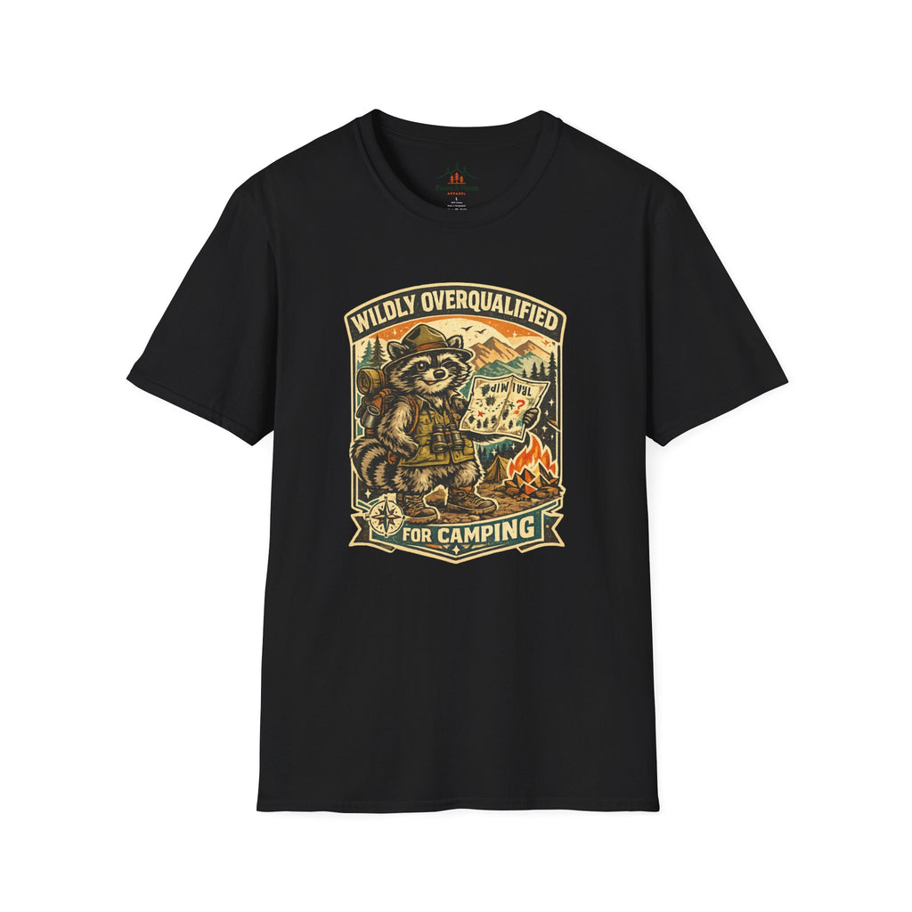Raccoon Overqualified T-Shirt