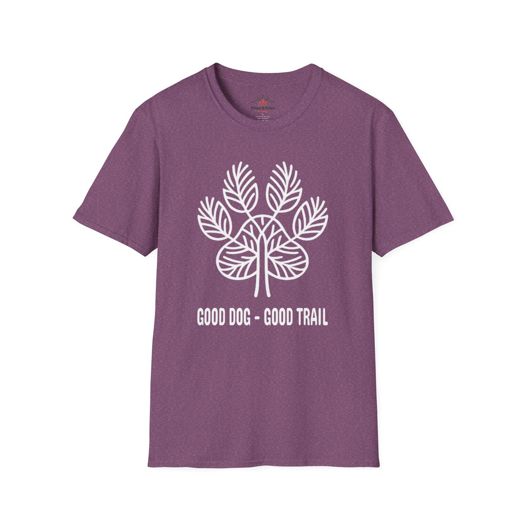 Good Dog Good Trail Leaf T-Shirt
