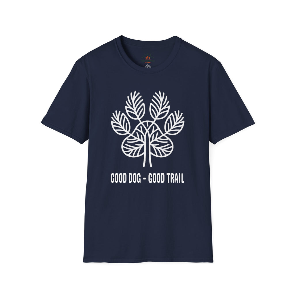 Good Dog Good Trail Leaf T-Shirt