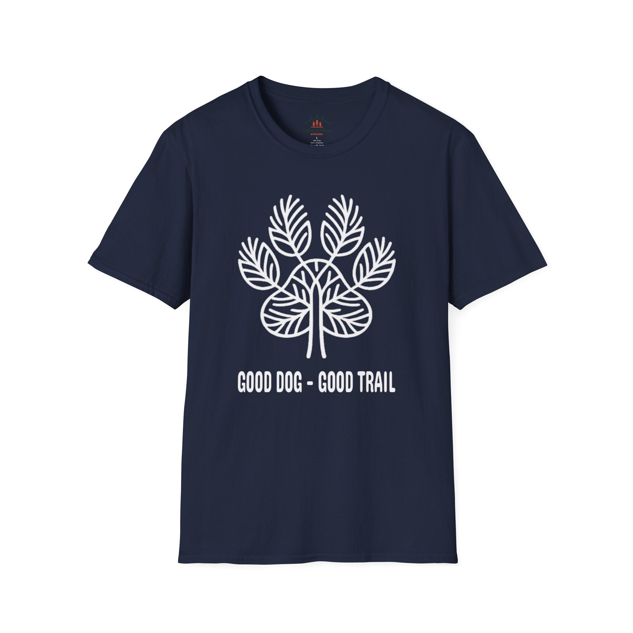 Good Dog Good Trail Leaf T-Shirt
