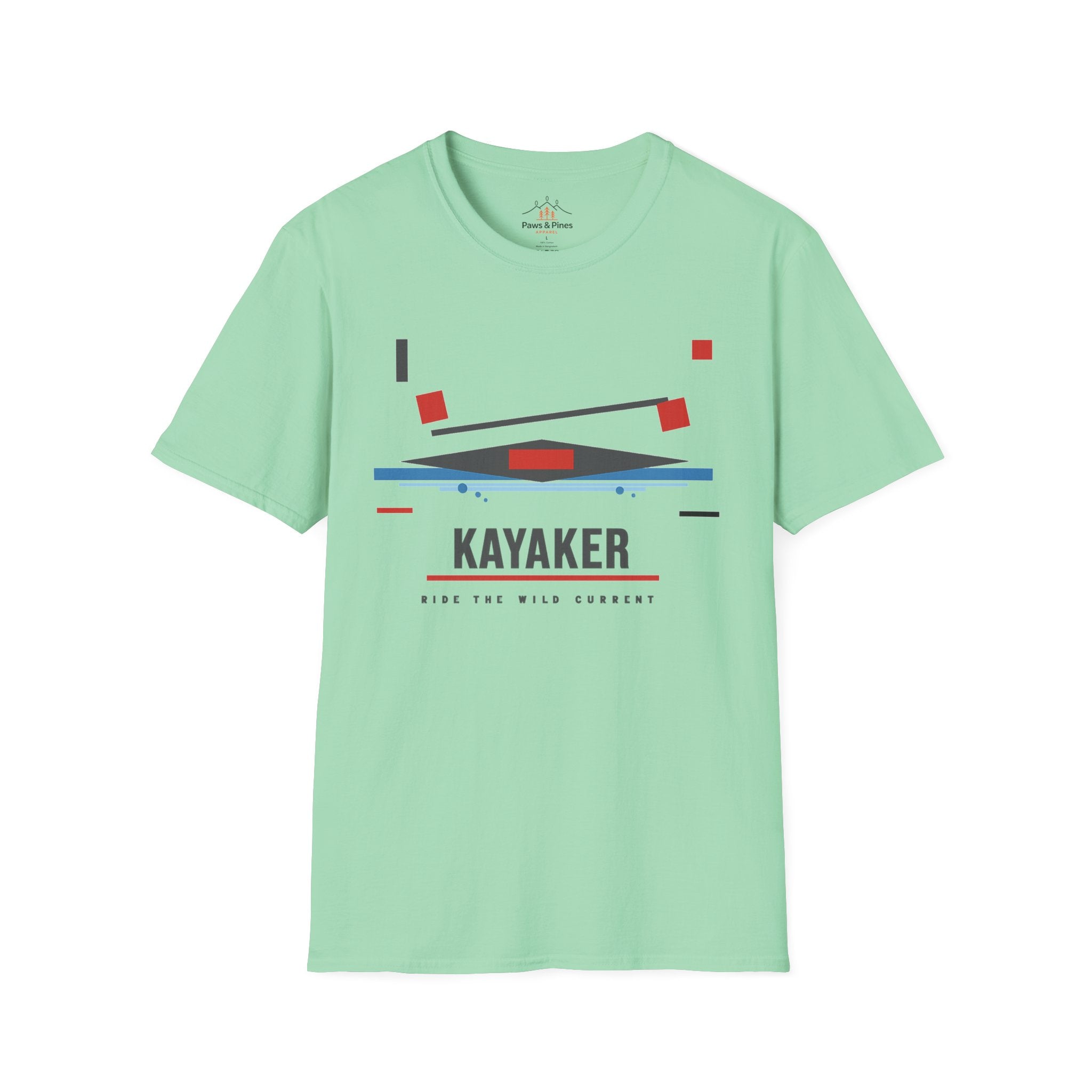 Suprematism Kayaker T-Shirt