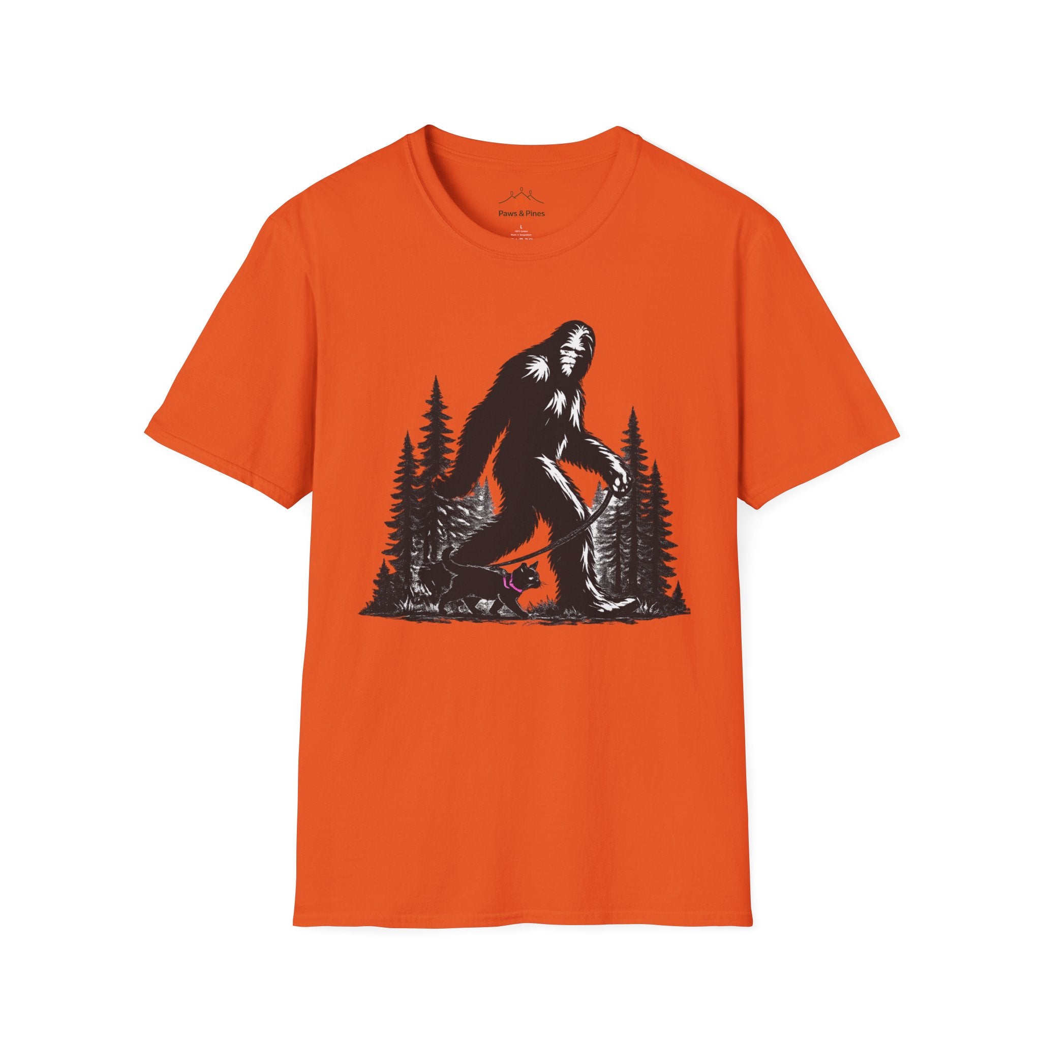 Bigfoot Walking cat T-Shirt