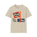 Suprematism Raccoon T-Shirt