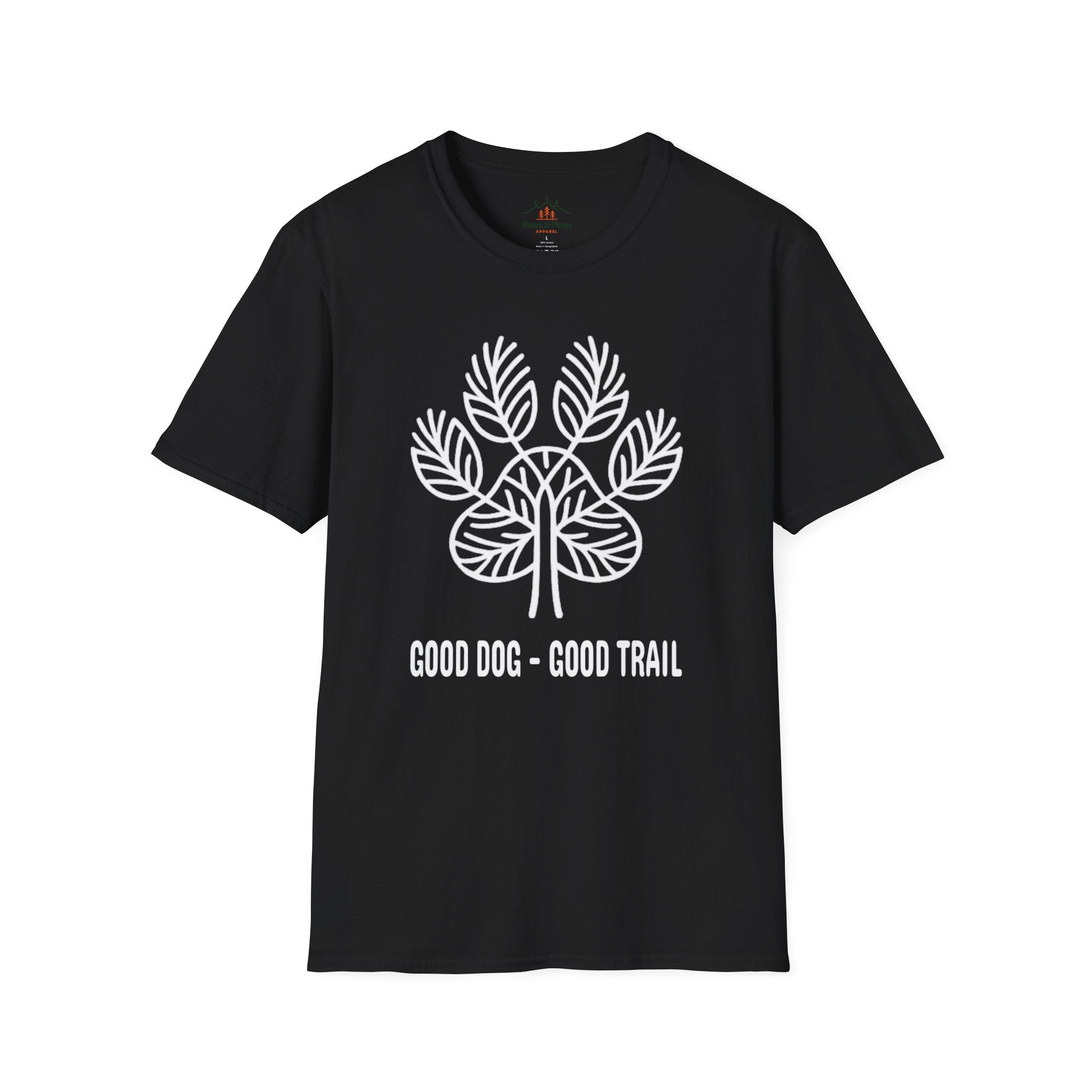Good Dog Good Trail Leaf T-Shirt