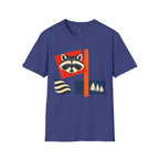 Suprematism Raccoon T-Shirt