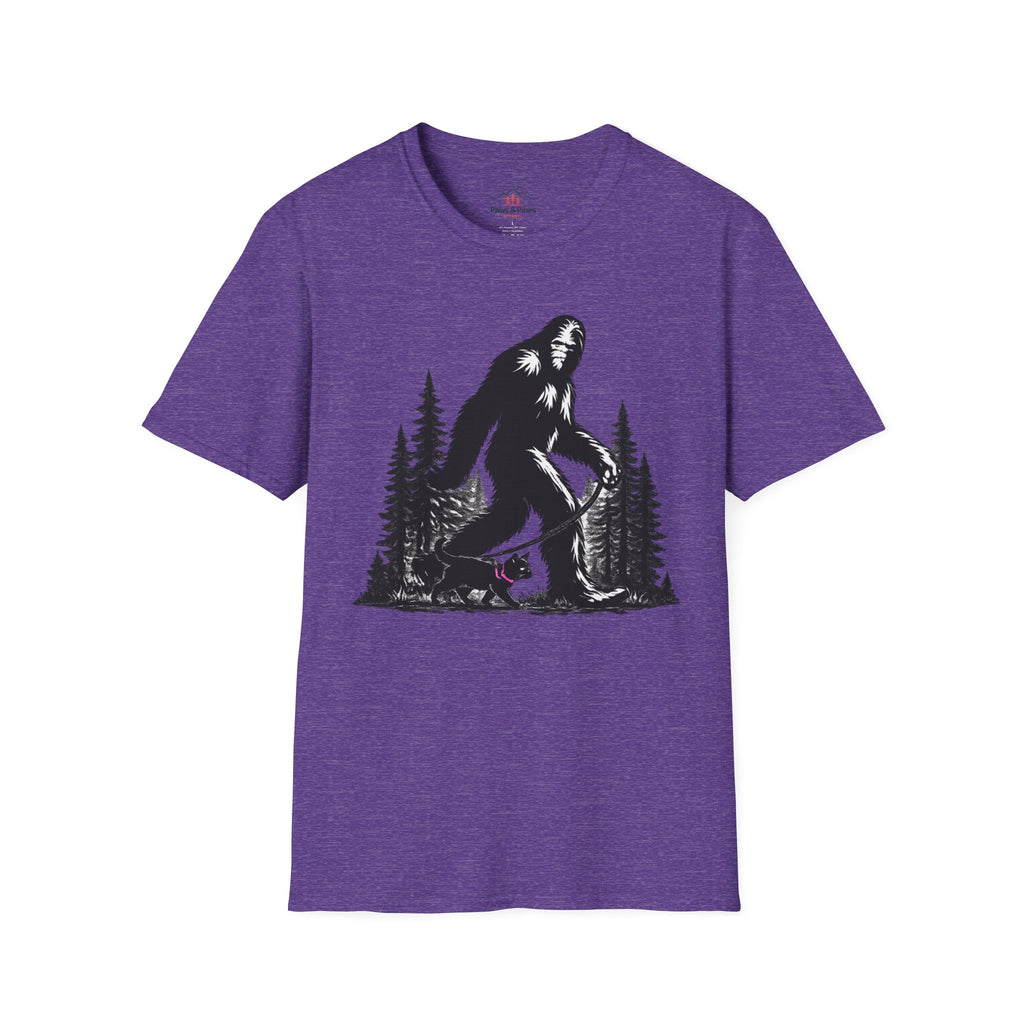 Bigfoot Walking cat T-Shirt