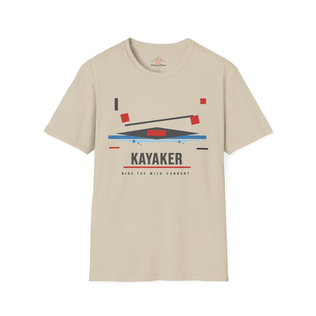 Suprematism Kayaker T-Shirt