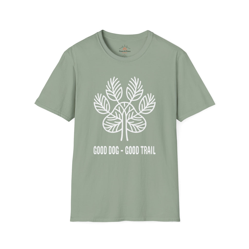 Good Dog Good Trail Leaf T-Shirt