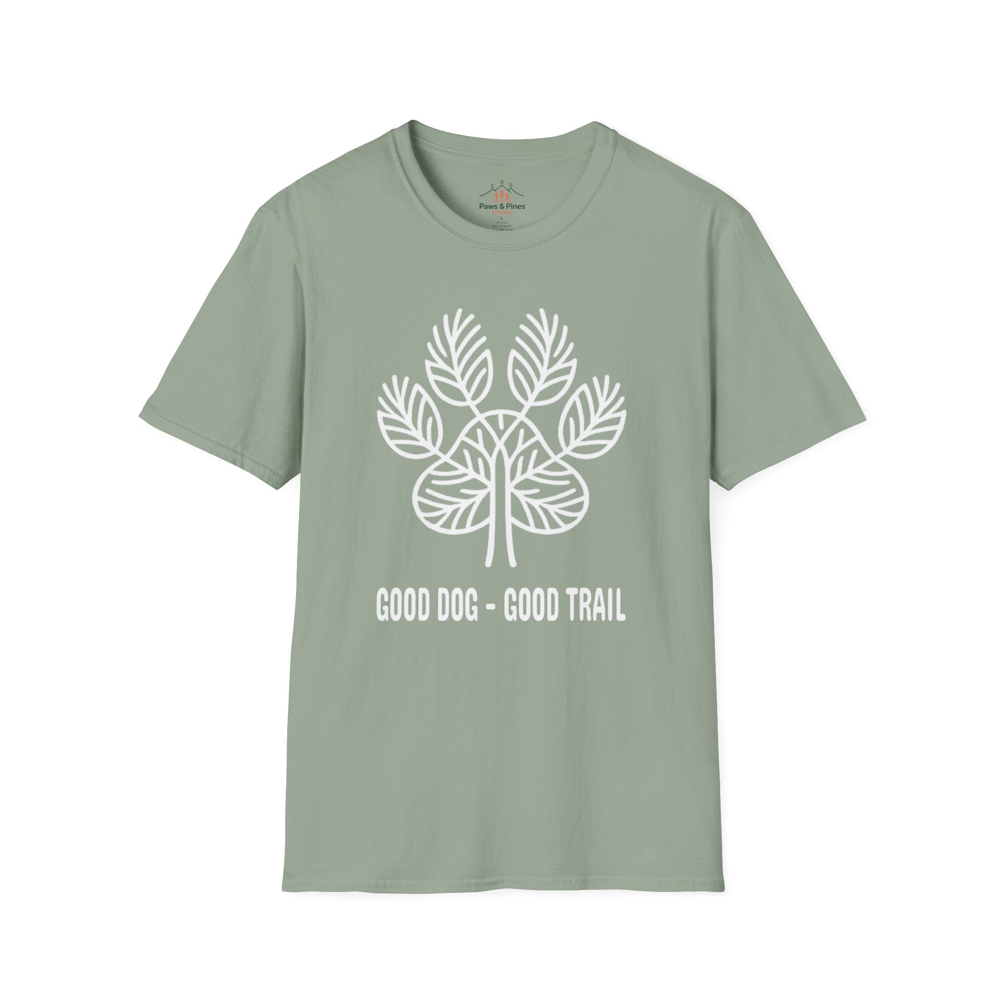 Good Dog Good Trail Leaf T-Shirt