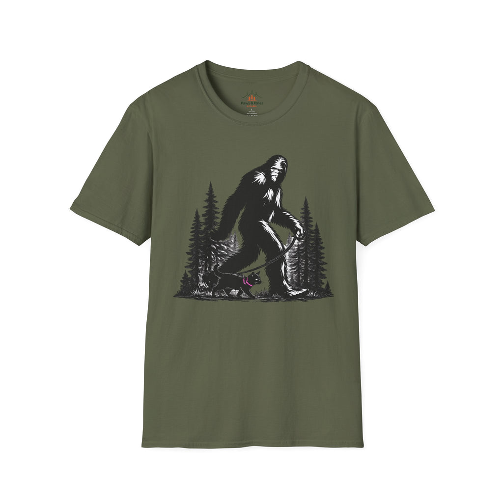 Bigfoot Walking cat T-Shirt