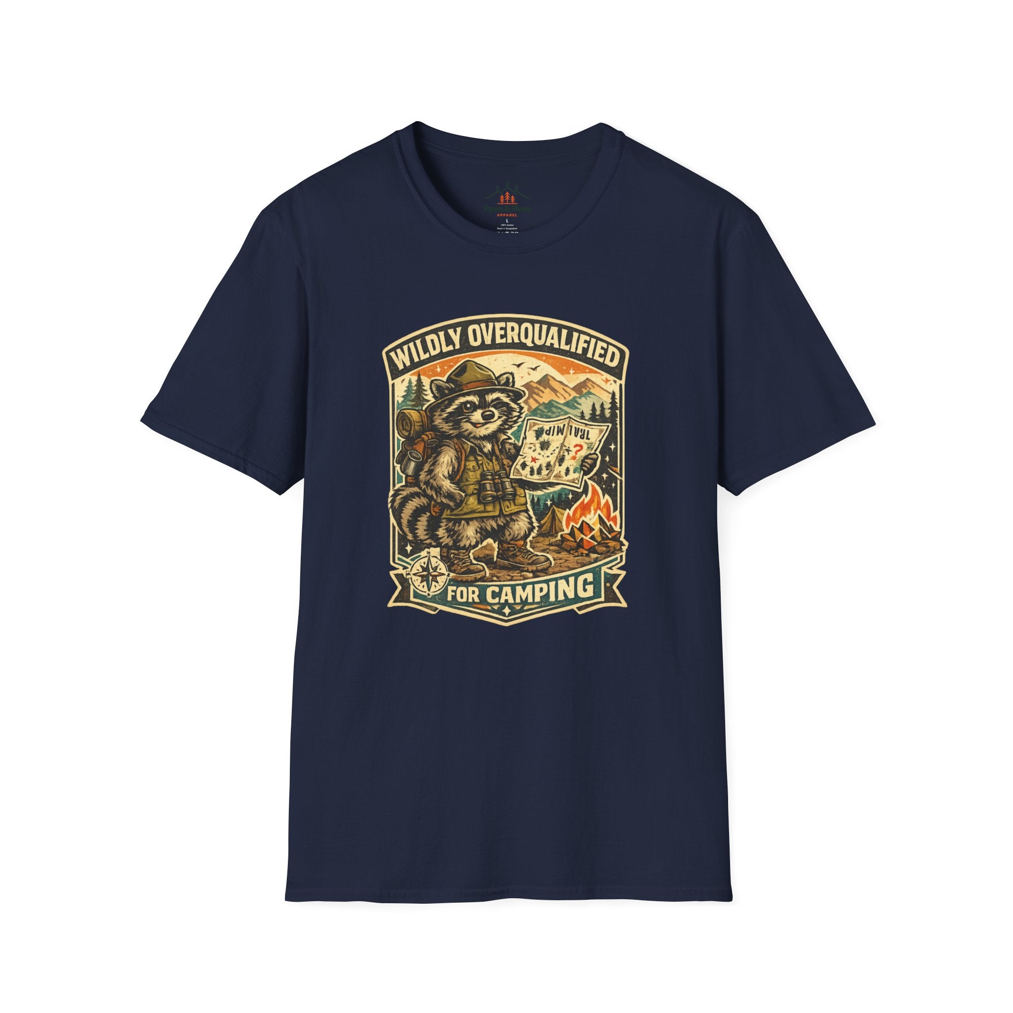 Raccoon Overqualified T-Shirt