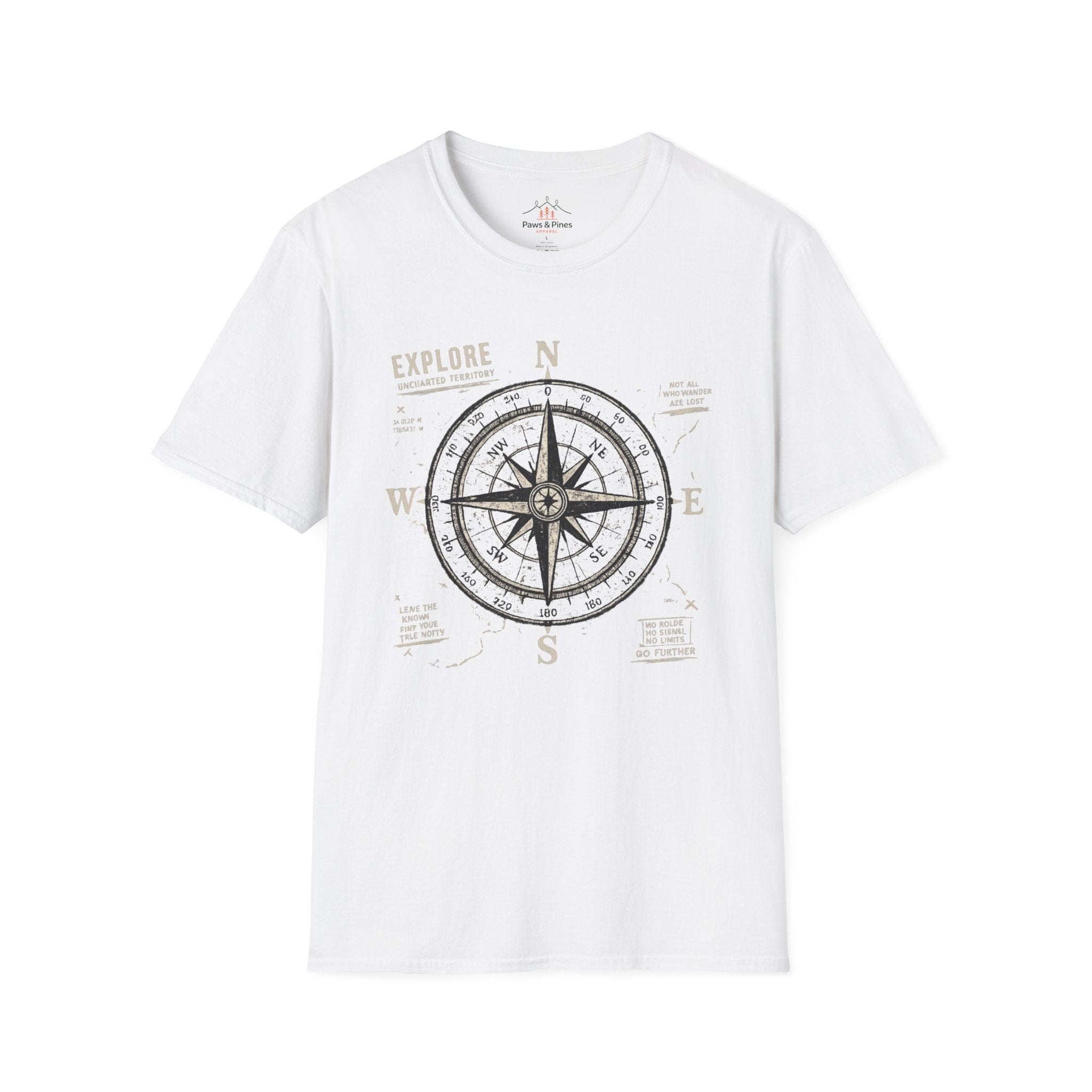 Grunge Compass T-Shirt