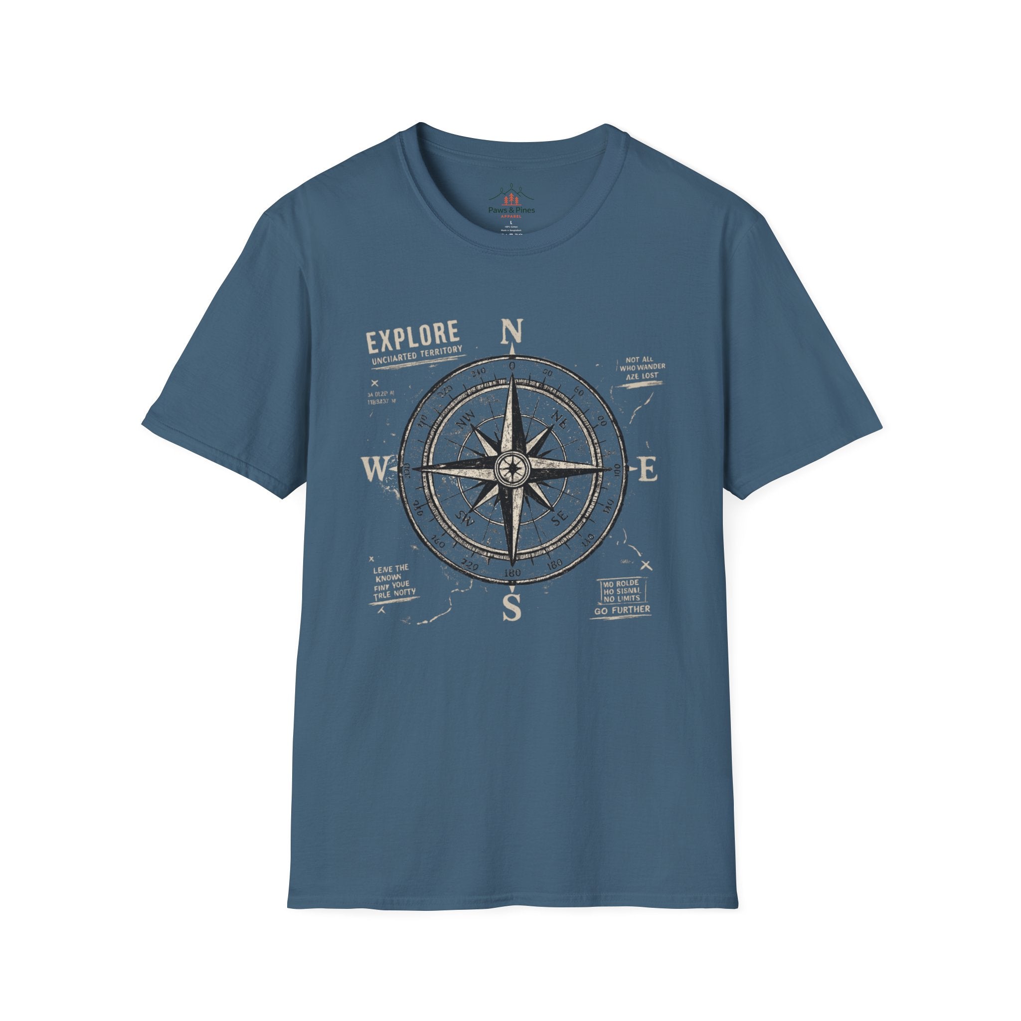 Grunge Compass T-Shirt