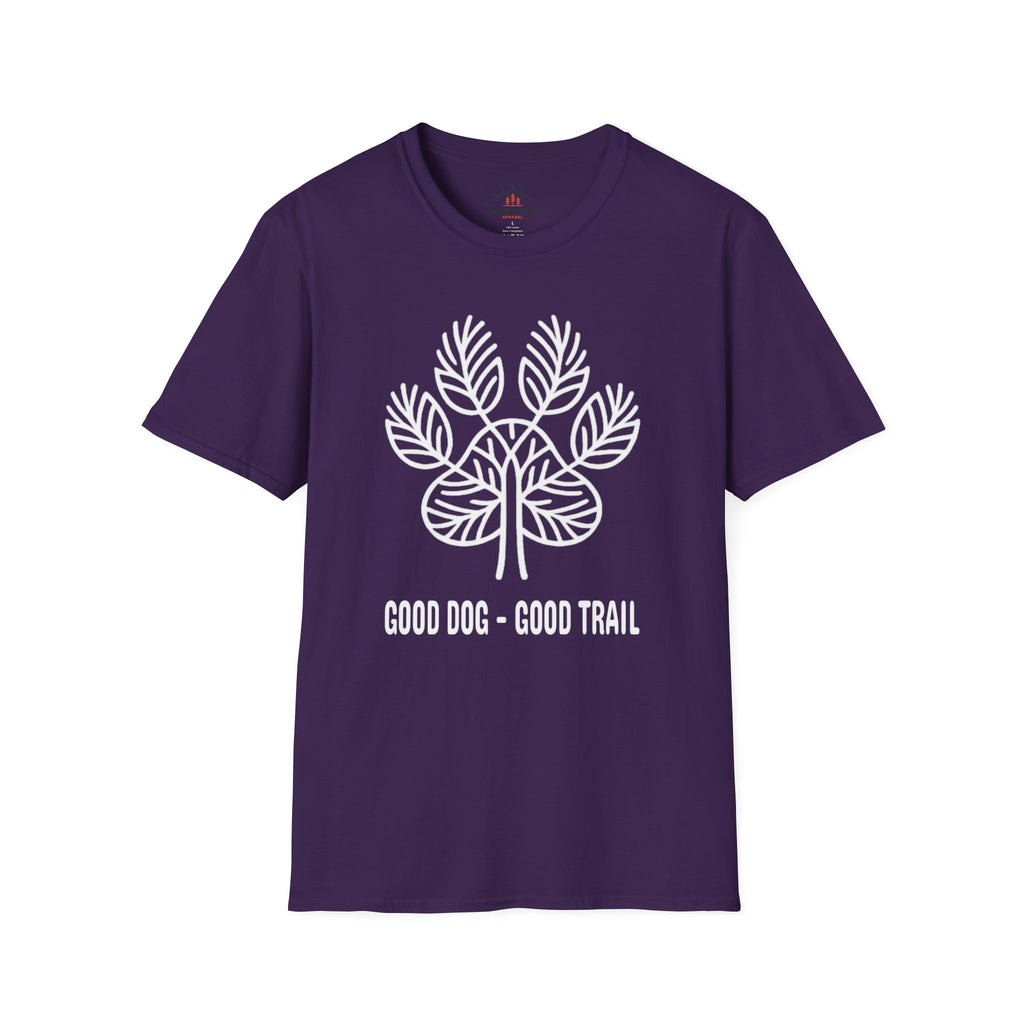 Good Dog Good Trail Leaf T-Shirt