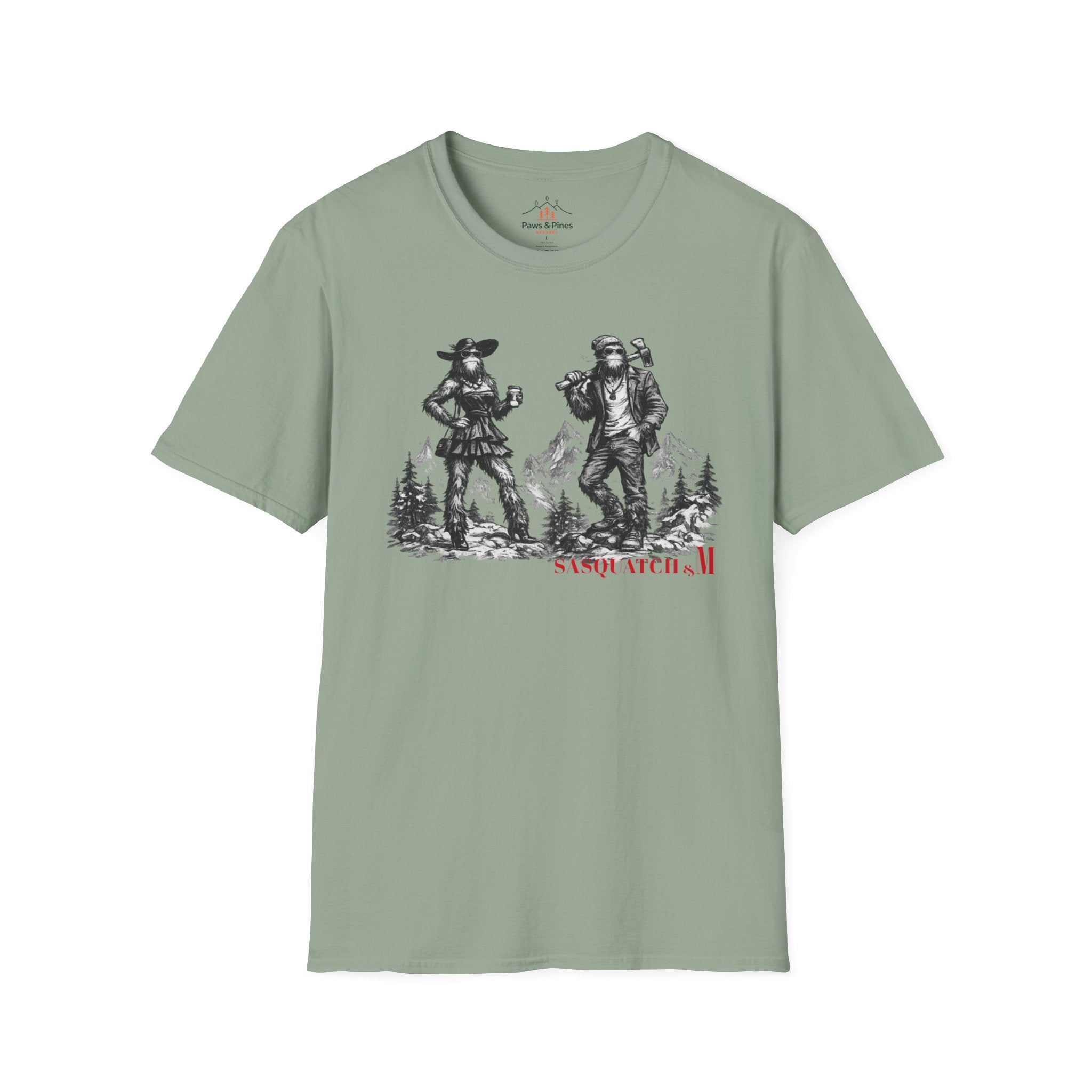 Sasquatch & M T-Shirt