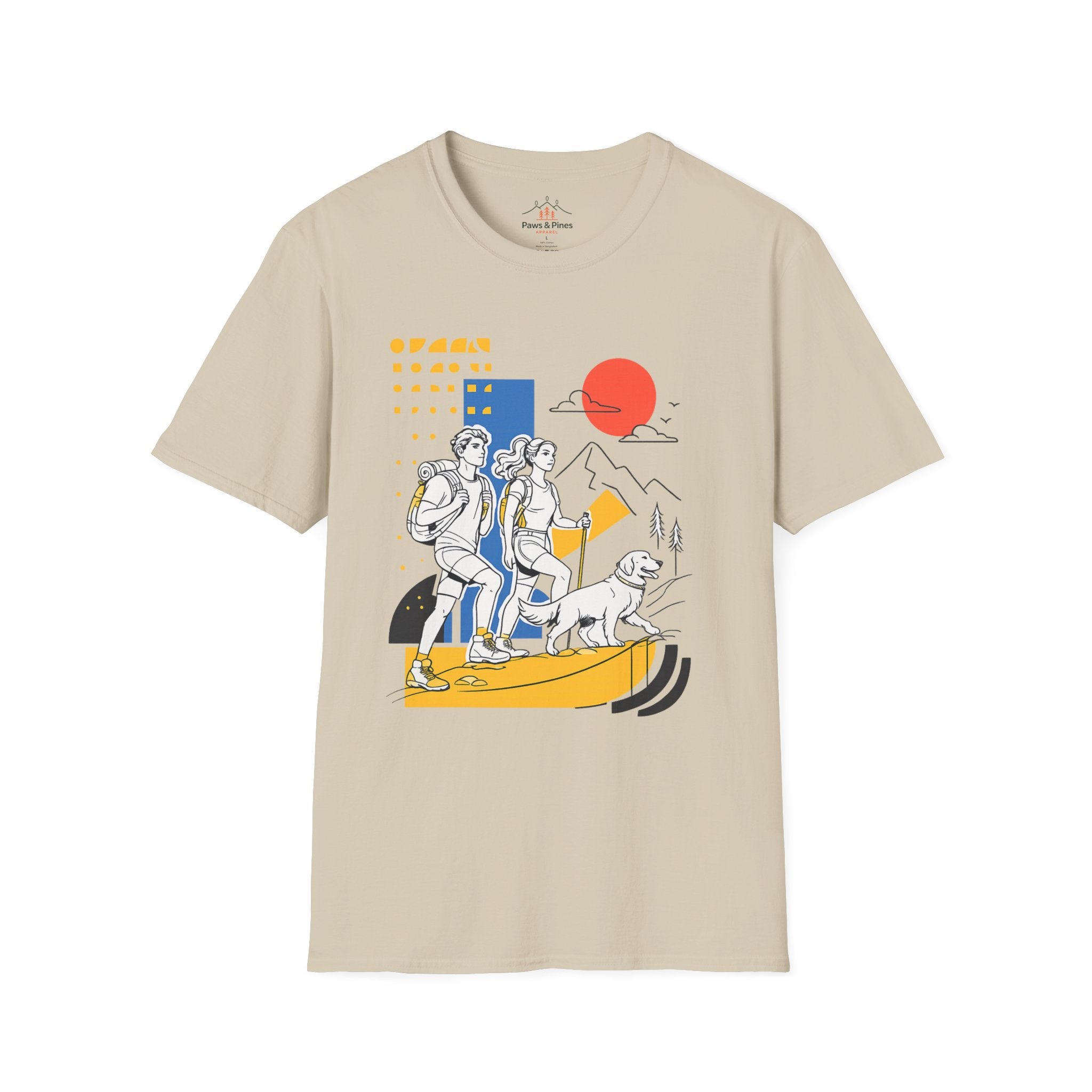 Suprematism Couple Hike T-Shirt