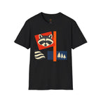 Suprematism Raccoon T-Shirt