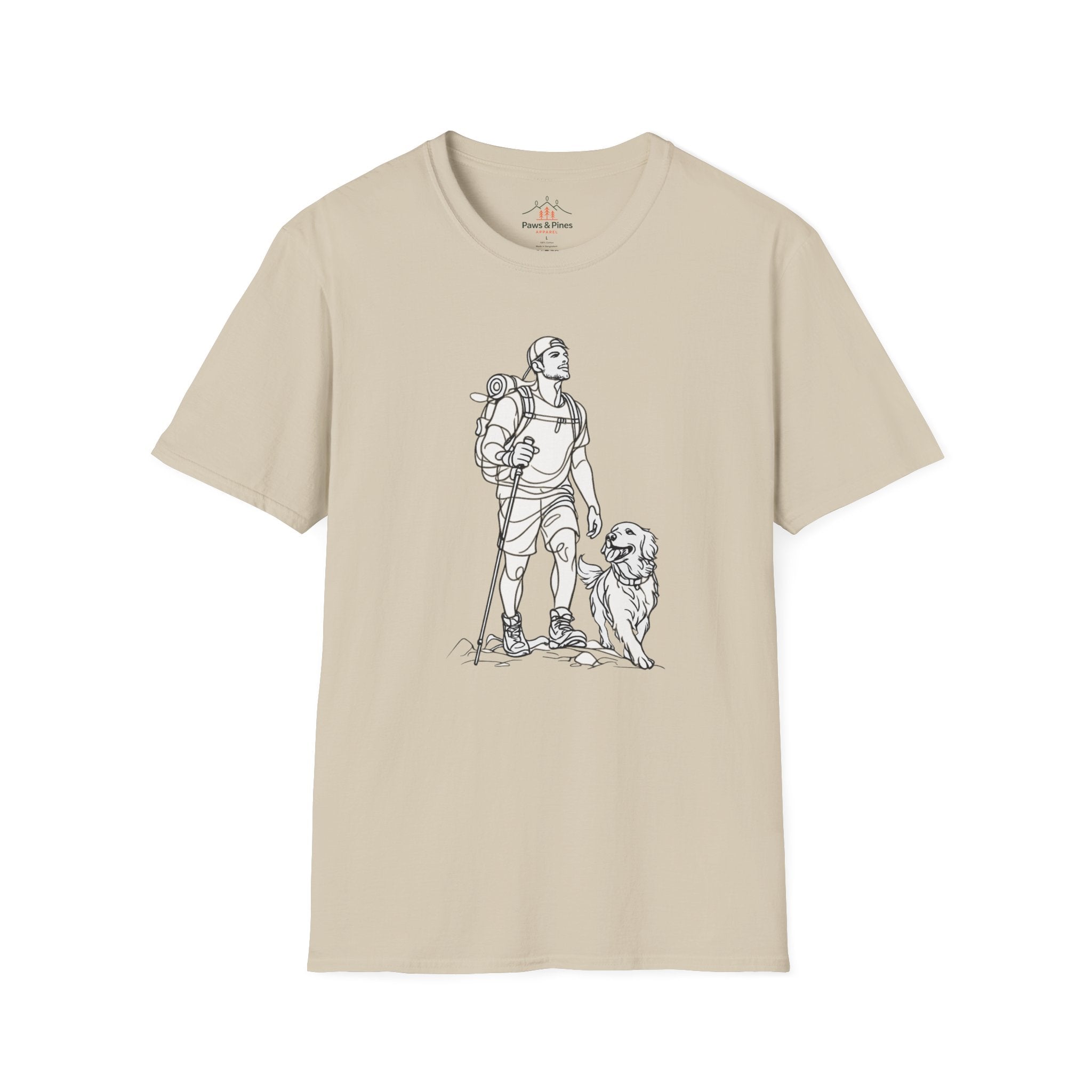 Hiking with my Golden T-Shirt
