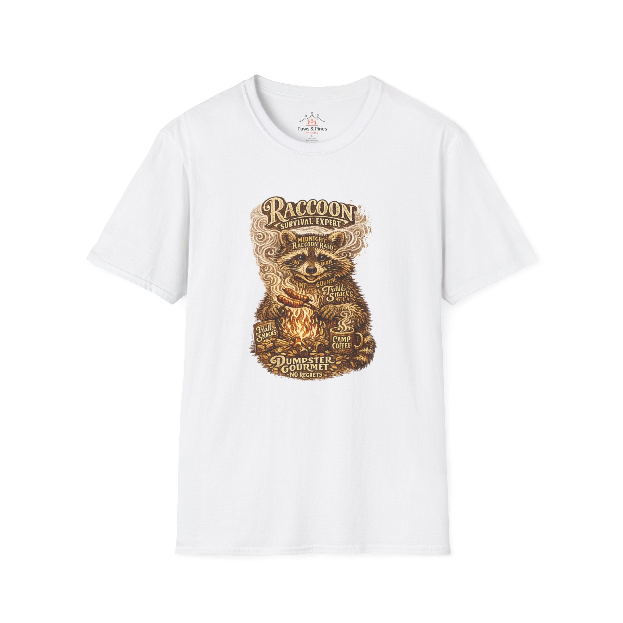 Raccoon Survival Expert T-Shirt