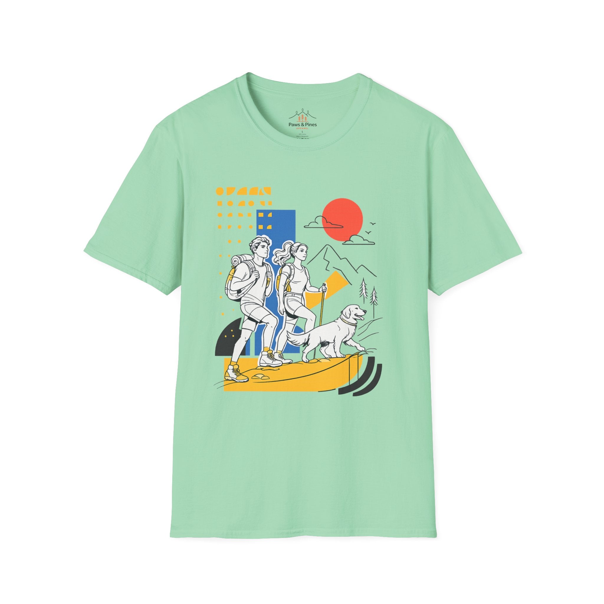 Suprematism Couple Hike T-Shirt