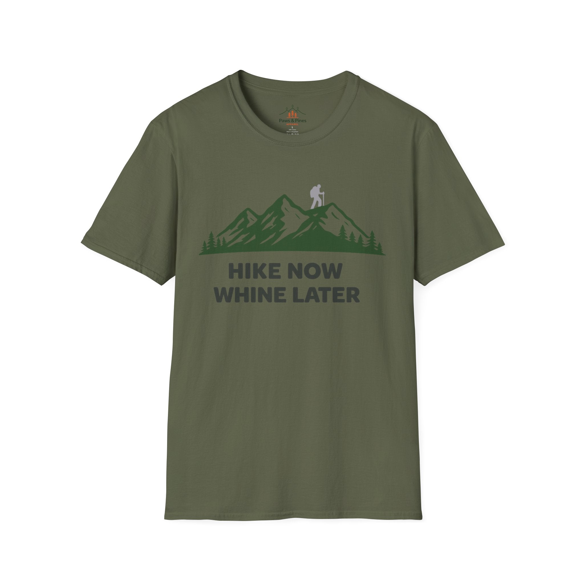 Hike Now Whine later T-Shirt