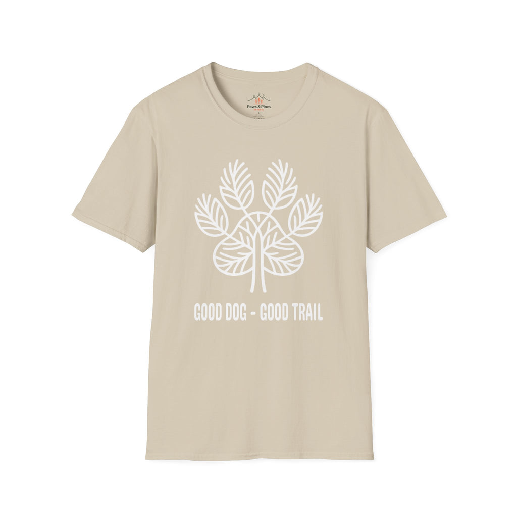 Good Dog Good Trail Leaf T-Shirt