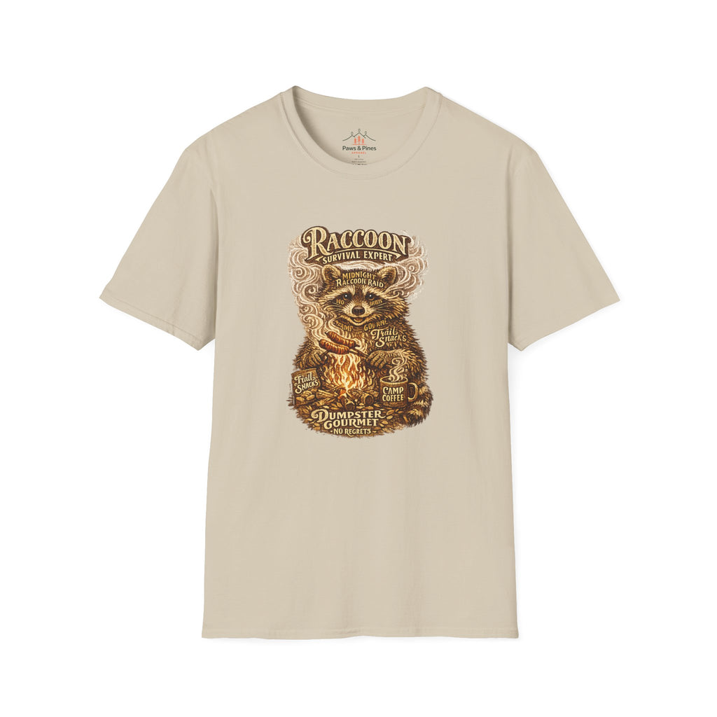 Raccoon Survival Expert T-Shirt