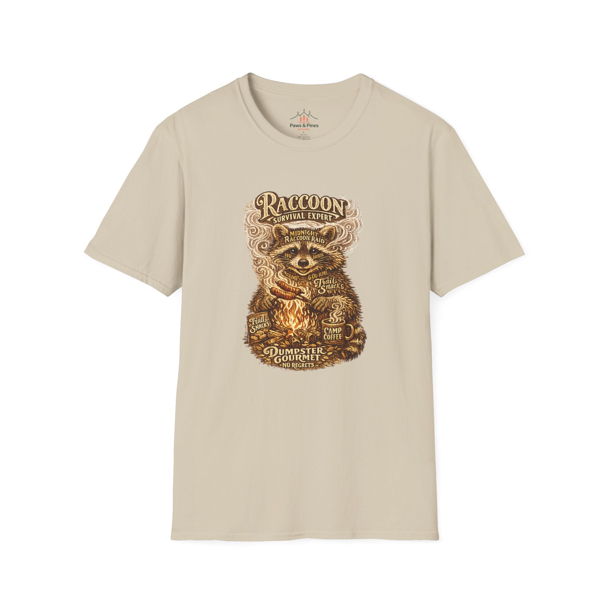 Raccoon Survival Expert T-Shirt