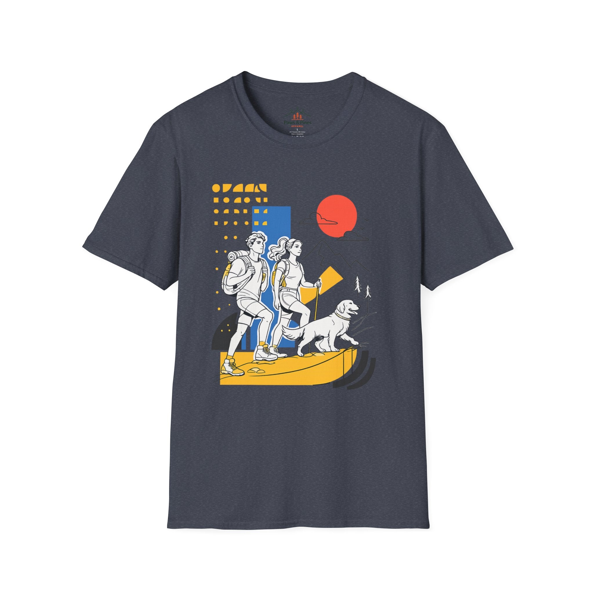 Suprematism Couple Hike T-Shirt