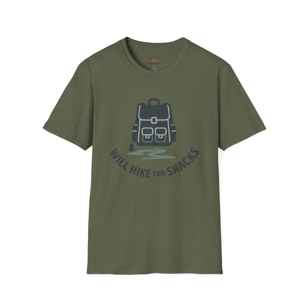 Will Hike for Snacks T-Shirt