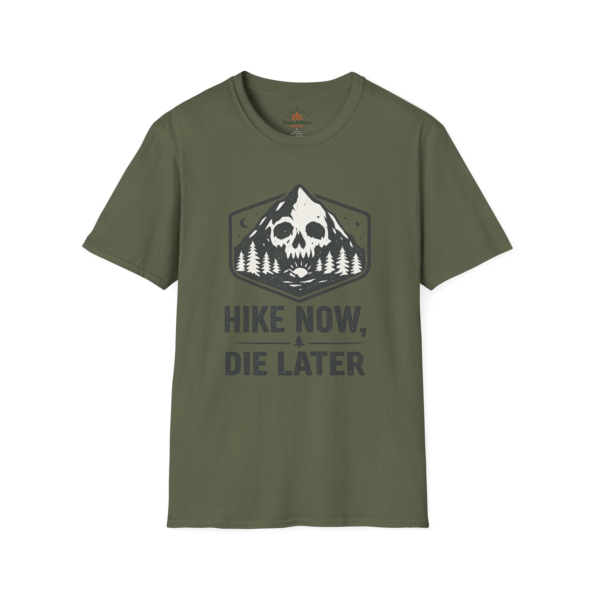 Hike Now Die Later T-Shirt